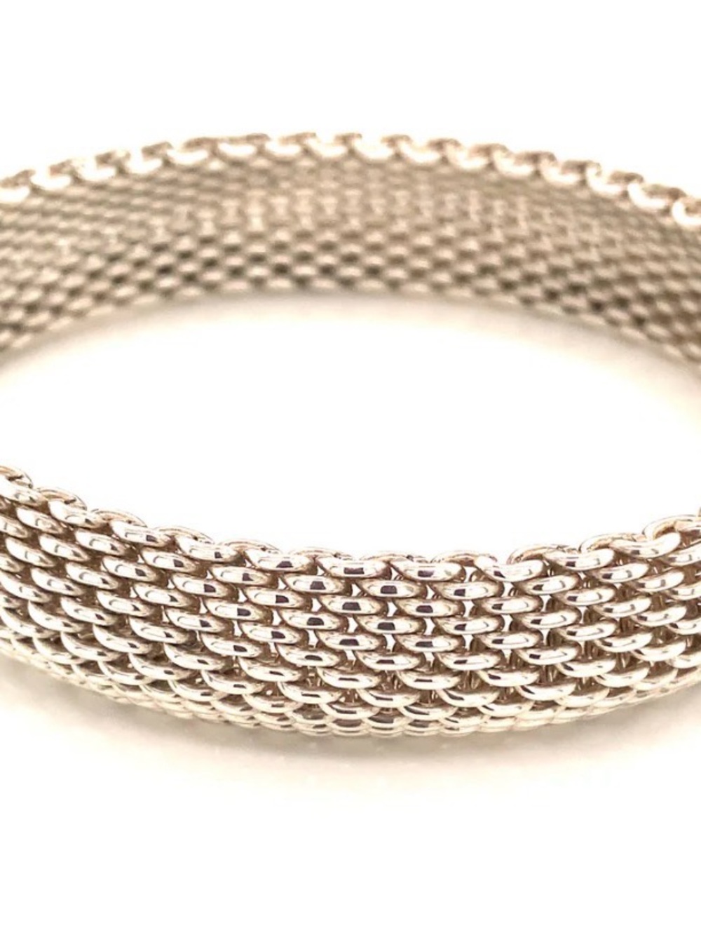 Tiffany & Co Somerset Bangle 7.5’ Sterling Silver